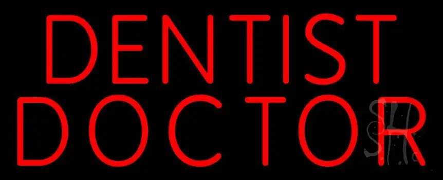 Dentist Doctor Neon Sign