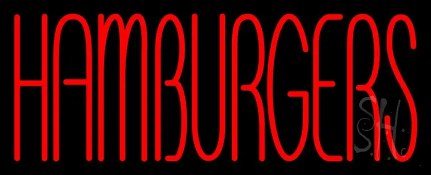 Humburgers 1 Neon Sign