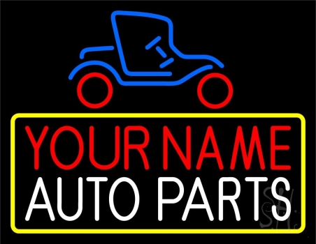 Custom Auto Parts Car Logo 1 Neon Sign