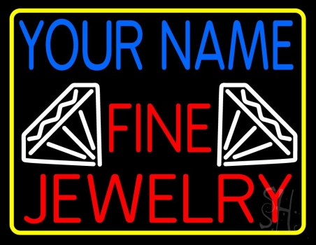 Custom Red Fine Jewelry Neon Sign