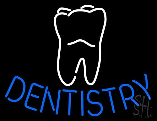 Dentistry Logo Neon Sign