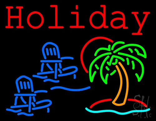 Holiday Neon Sign