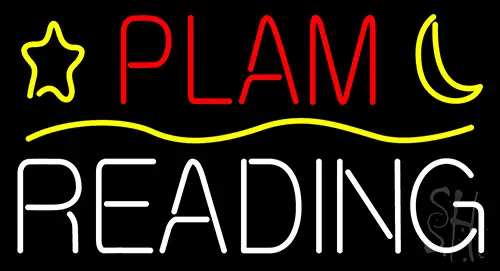 Plam Reading Neon Sign