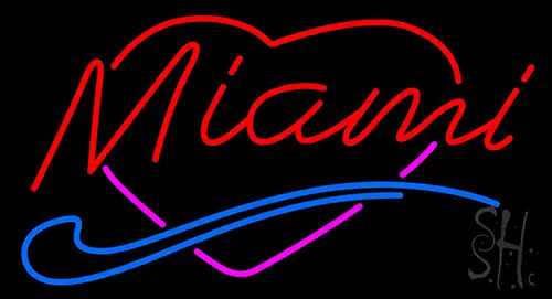 Custom Miami Vice Neon Sign 1, Neon Signs