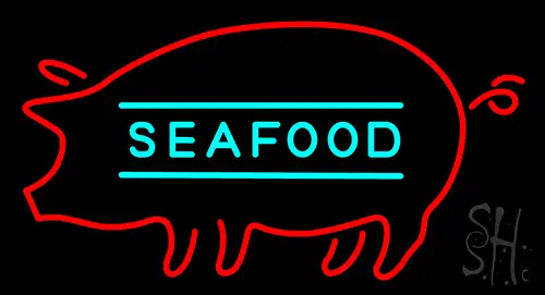 Seafood Neon Sign