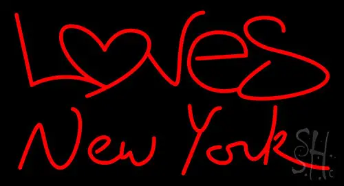 Loves New York Neon Sign