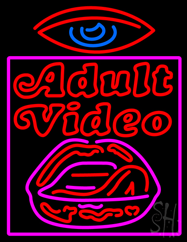 Watch Adult Video Neon Sign