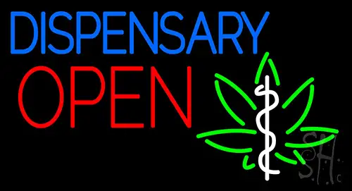 Dispensary Open Neon Sign