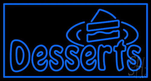 Desserts Cafe Shop Neon Sign