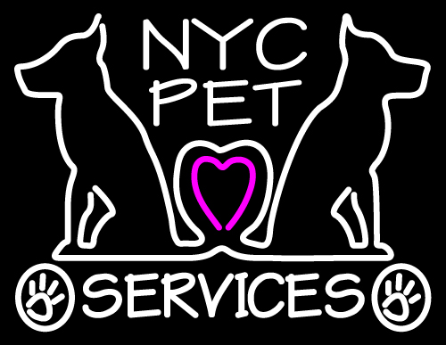 Custom Nyc Pet Services With Logo Neon Sign 3
