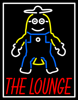 Custom The Lounge Neon Sign 3