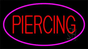 Piercing Pink LED Neon Sign