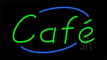Green Cafe LED Neon Sign