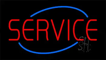 Service LED Neon Sign