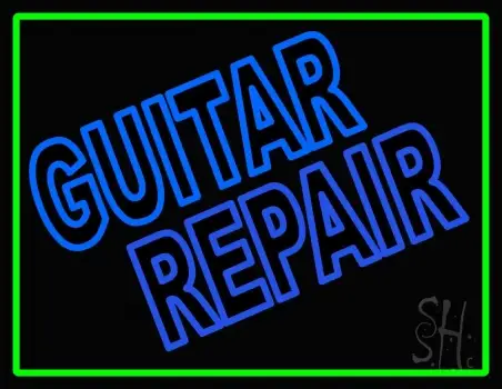 Guitar Repair LED Neon Sign