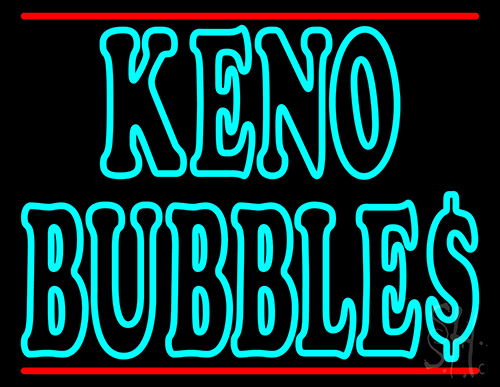 Keno Bubbles LED Neon Sign