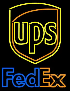 Ups Fedex LED Neon Sign