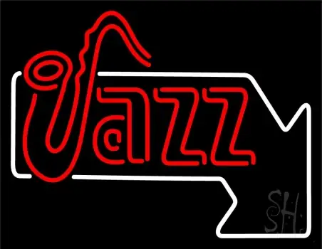Jazz Red 4 LED Neon Sign
