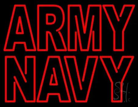Army Navy LED Neon Sign