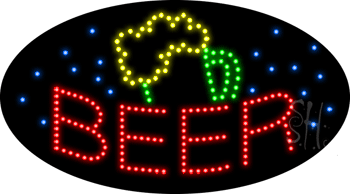 Beer Animated LED Sign