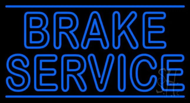 Brake Service LED Neon Sign