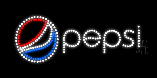 Pepsi Animated LED Sign