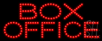 Red Box Office Animated LED Sign