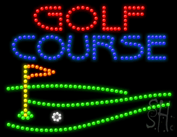 Multi-Color LED Golf Course Animated Sign
