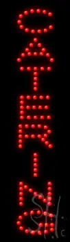 Red Catering LED Sign
