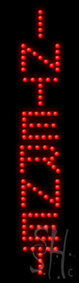 Red Internet LED Sign