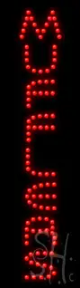 Red Mufflers LED Sign