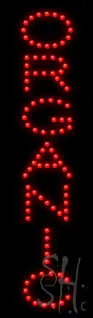 Red Organic LED Sign