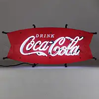 Coca-cola Fishtail Junior Neon Sign