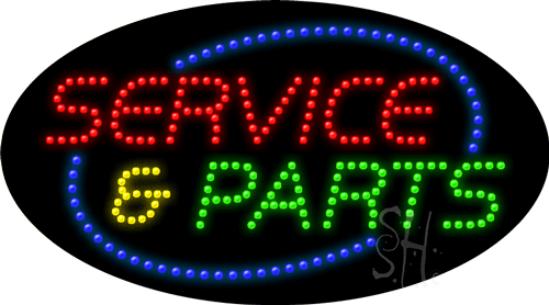 Service and Parts LED Sign