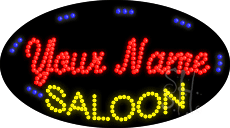 Custom Saloon Animated LED Sign
