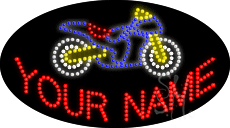 Custom Bike 1 Animated LED Sign