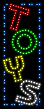Vertical Toys Animated LED Sign