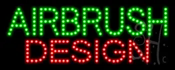 Budget LED Airbrush Design Sign