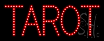 Budget LED Tarot Sign