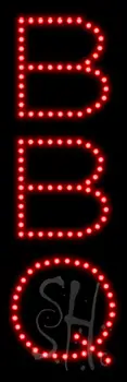 Red BBQ LED Sign