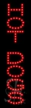 Red Hot Dogs LED Sign