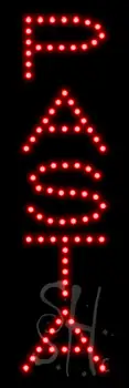 Red Pasta LED Sign