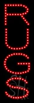 Red Rugs LED Sign