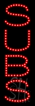 Red Subs LED Sign