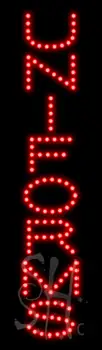 Red Uniforms LED Sign