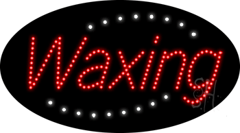 Deco Style Waxing Animated LED Sign