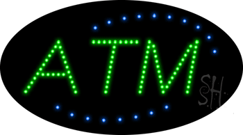 Deco Style ATM Animated LED Sign
