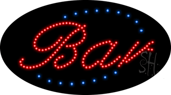 Deco Style Bar Animated LED Sign