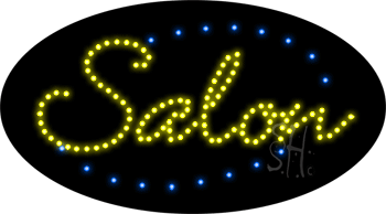 Deco Style Salon Animated LED Sign