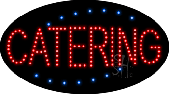 Deco Style Catering Animated LED Sign